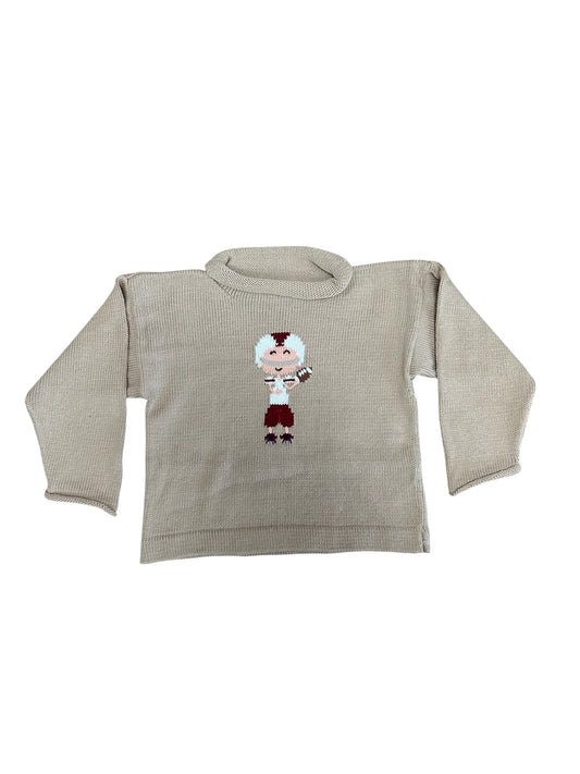Roll neck Football player