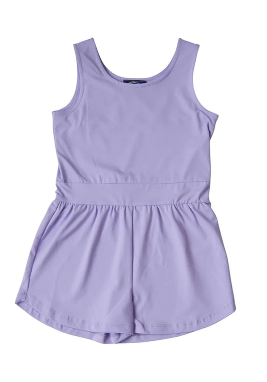Layla athletic romper purple