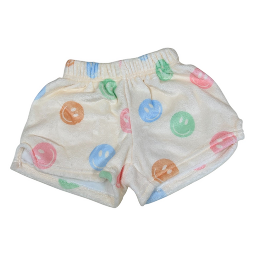 Made You Smile Plush Shorts