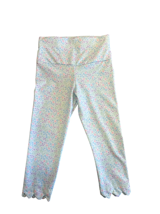 Sadie Scallop Legging Frosted Floral
