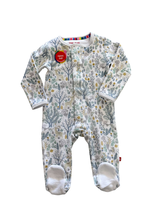 Forest Velour footie