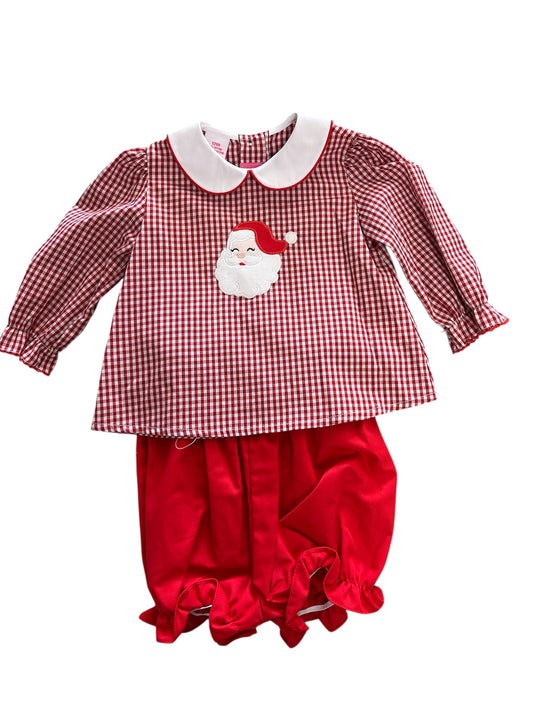 Santa Girl bloomer set