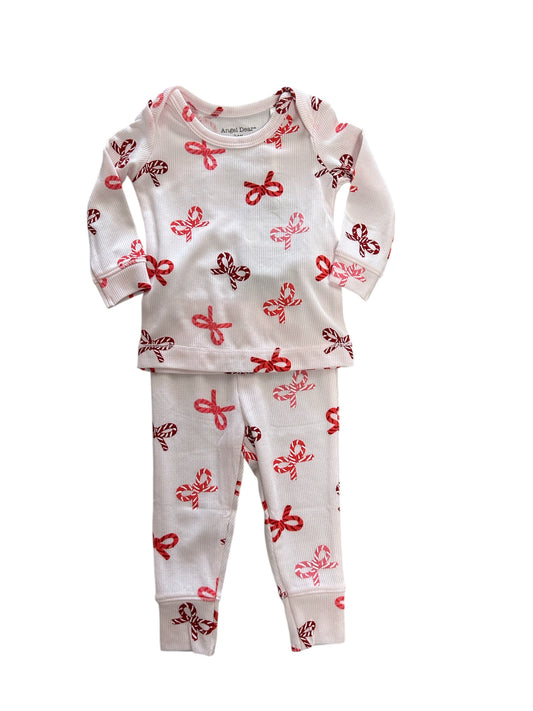 Candy Canes Bows Loungewear set