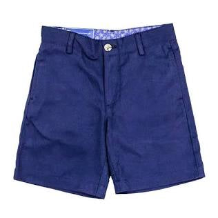 Navy twill short