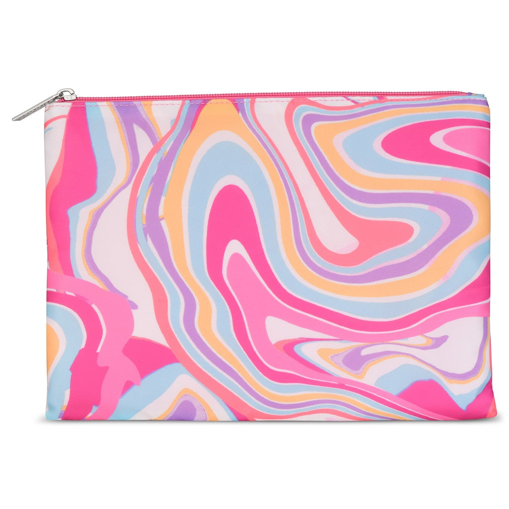 Color Swirl Cosmetic Bag Set