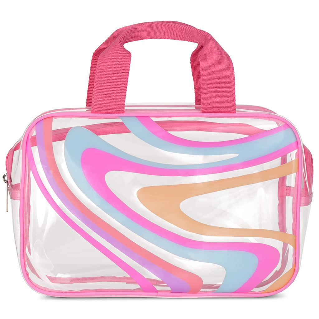 Color Swirl Cosmetic Bag Set