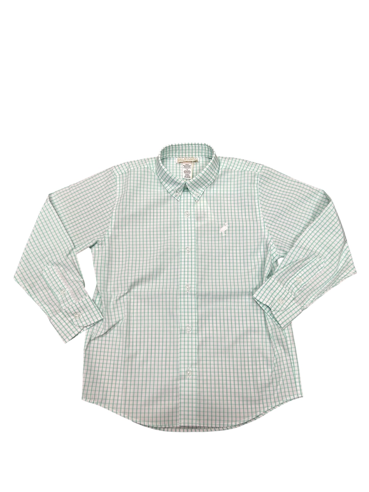 Turks Teal dress shirt