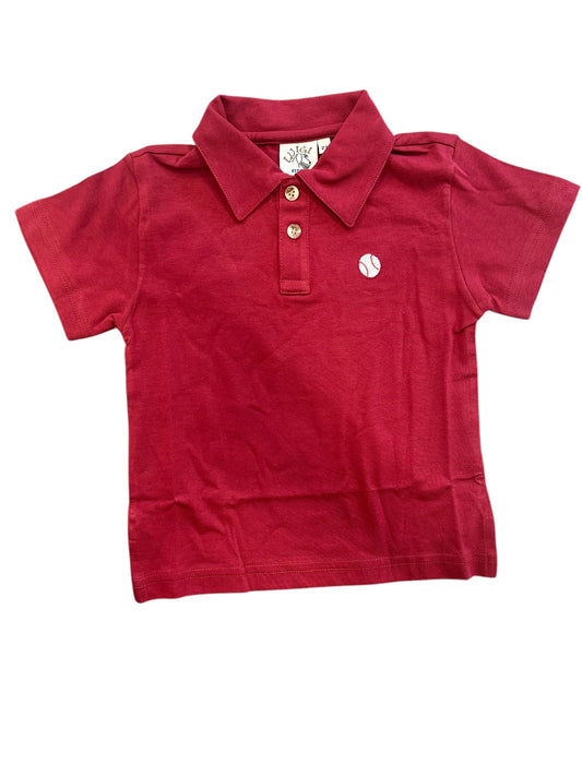 Boy polo baseball icon