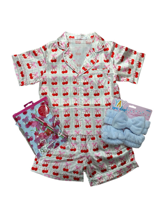 Bow cherries lounge set