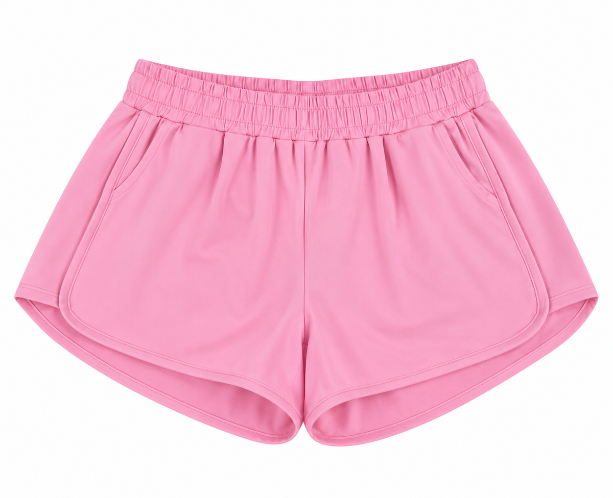 Candy pink shorts