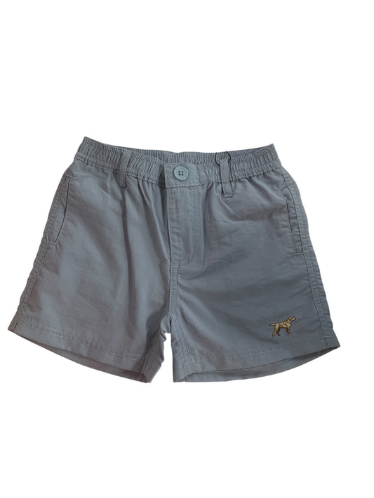 Washed Denim Angler Shorts