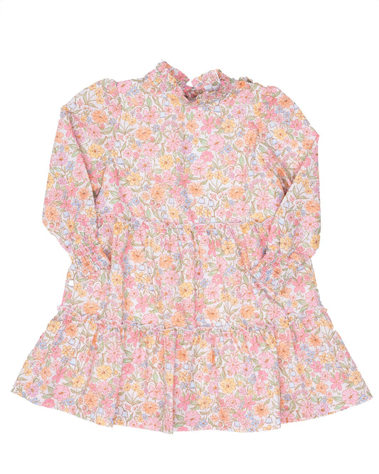 Watercolor wildflower dress