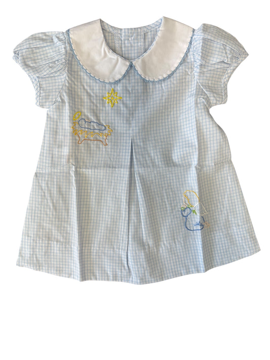 Blue charlotte dress Nativity