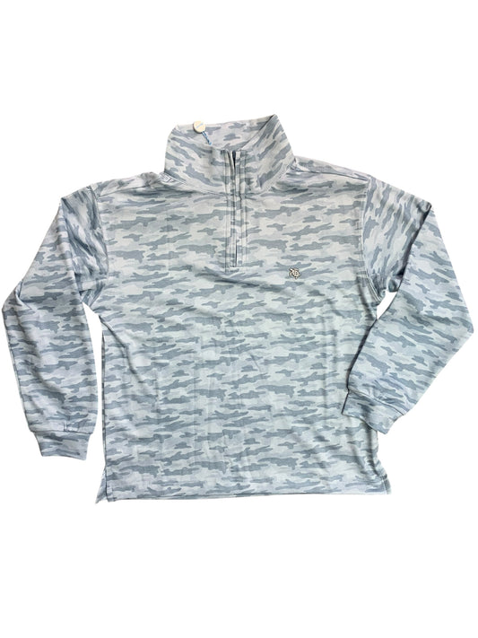 Performance Half zip gray camo