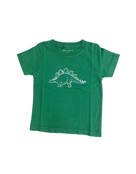 Green Stegosaurus T-shirt