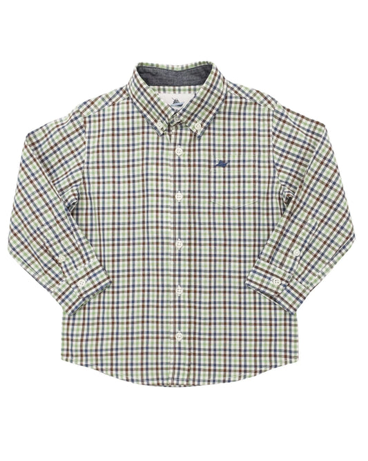 LS navy/aspen shirt
