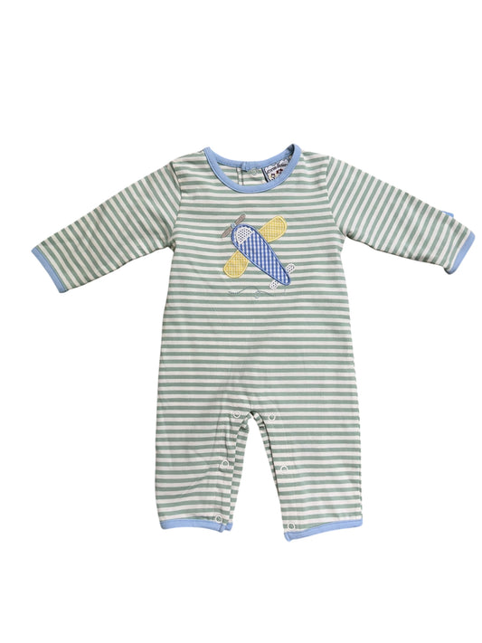 Airplane Applique romper