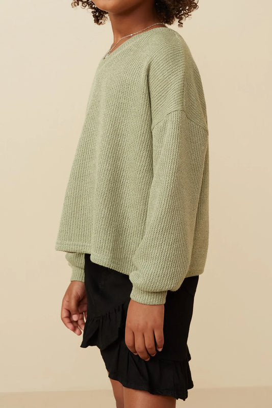 Sage sweater