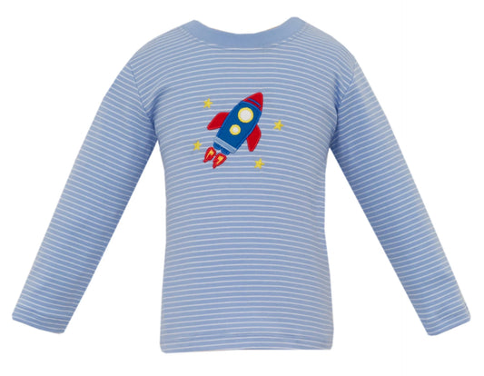 Rocket Knit stripe shirt