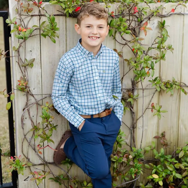 Stone Performance Button Down