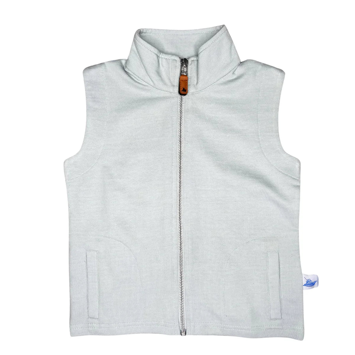 Knit Vest- pearl blue