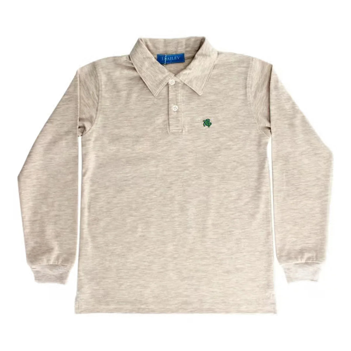Oatmeal L/S polo