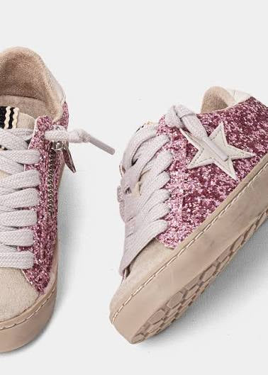 Fuchsia glitter mini paula