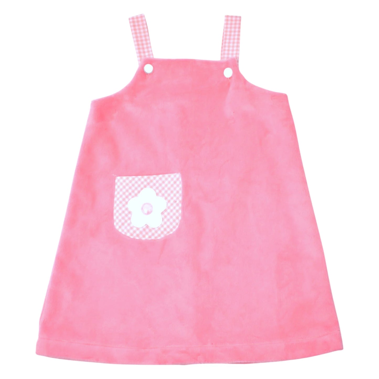 Minky Jumper Flower pocket