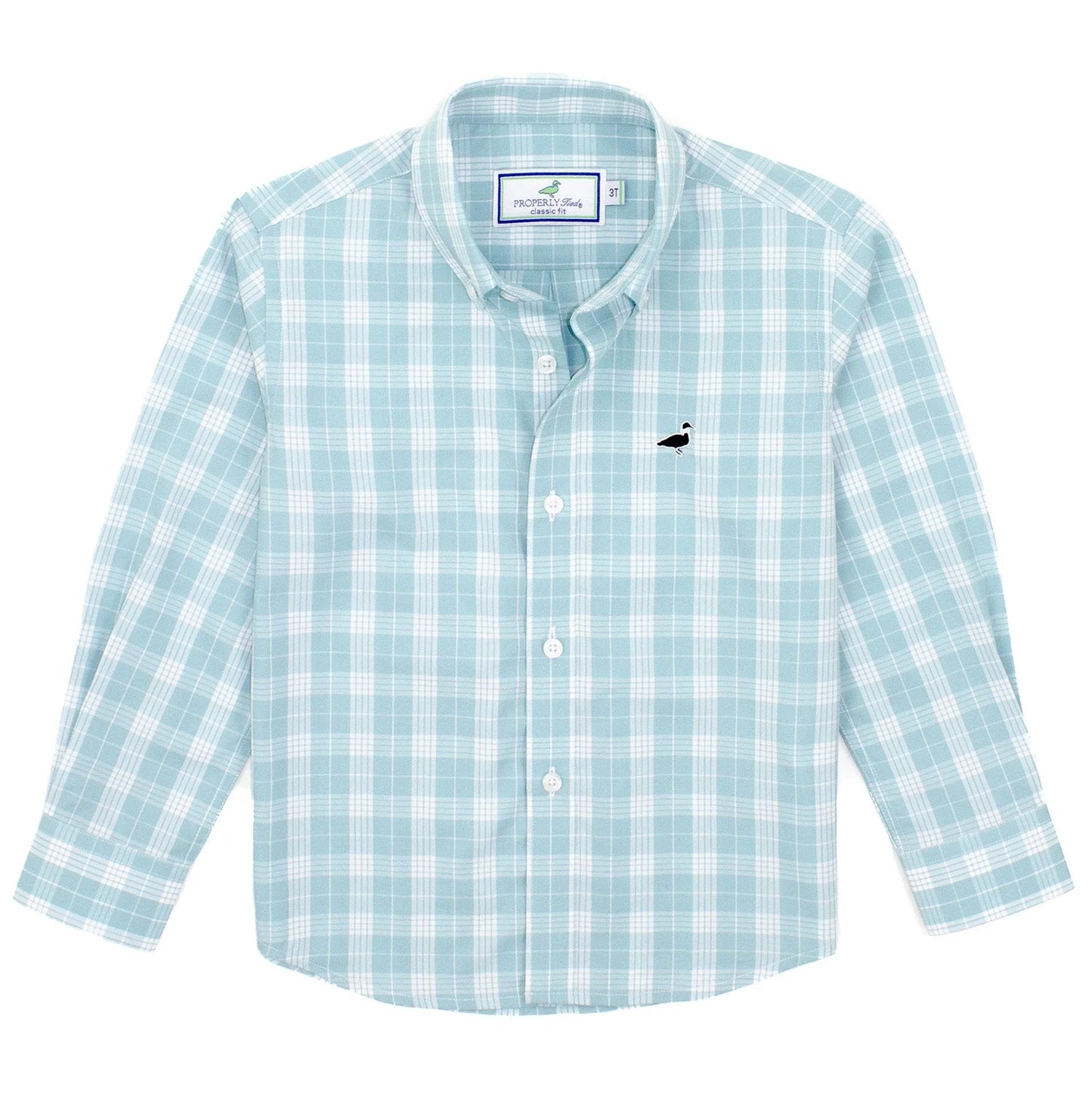 Boys Seasonal Sportshirt Spanish Moss