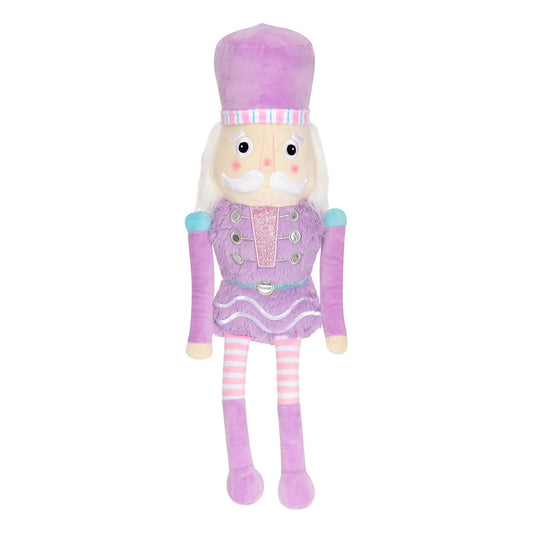 Lavender nutcracker plush