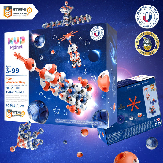 Kub planet Interstellar navy magnetic building set