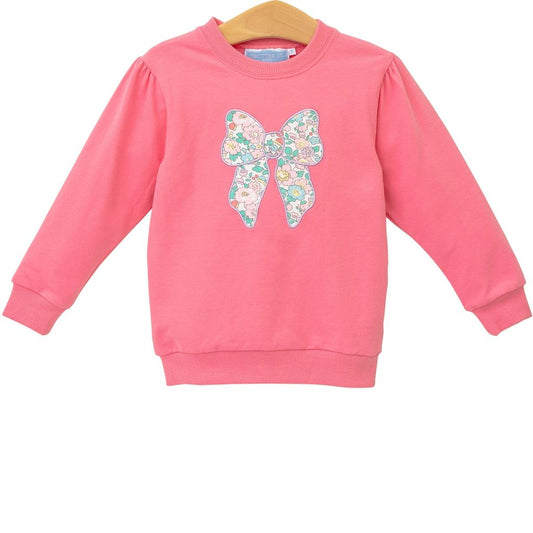 French Terry pullover Bows