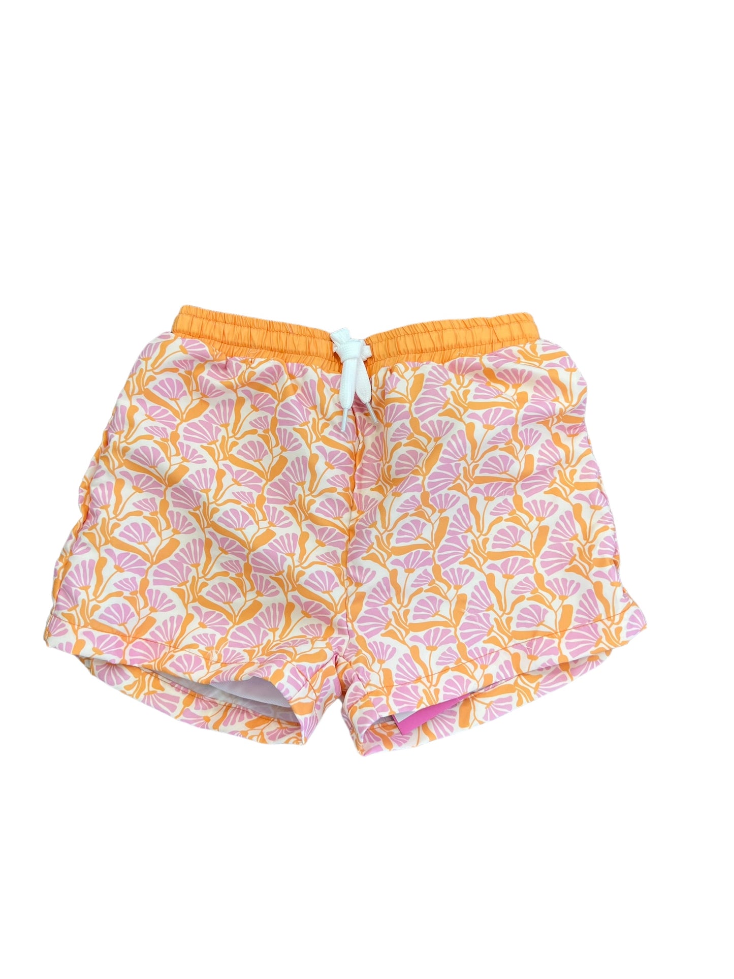 Pink/orange floral swimtrunks