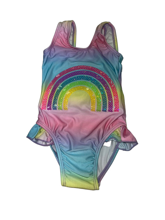 Rainbow Sequin Swimsuit
