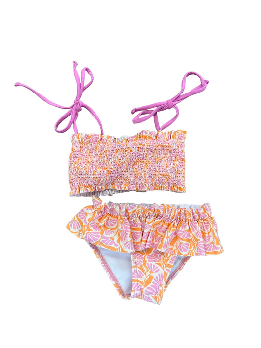 Santa rosa Pink/orange floral swimsuit