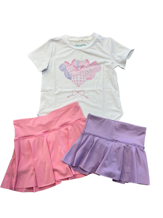 lilac pink skirt
