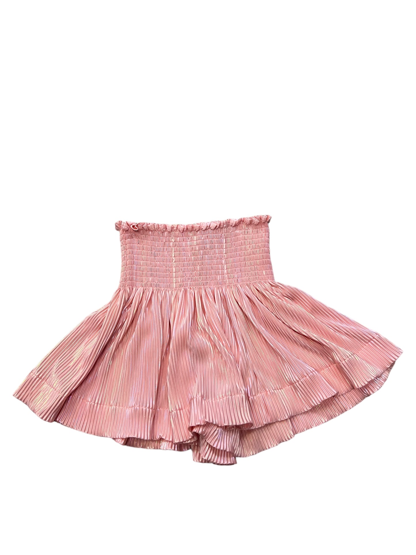 Pink queen of sparkle swing shorts