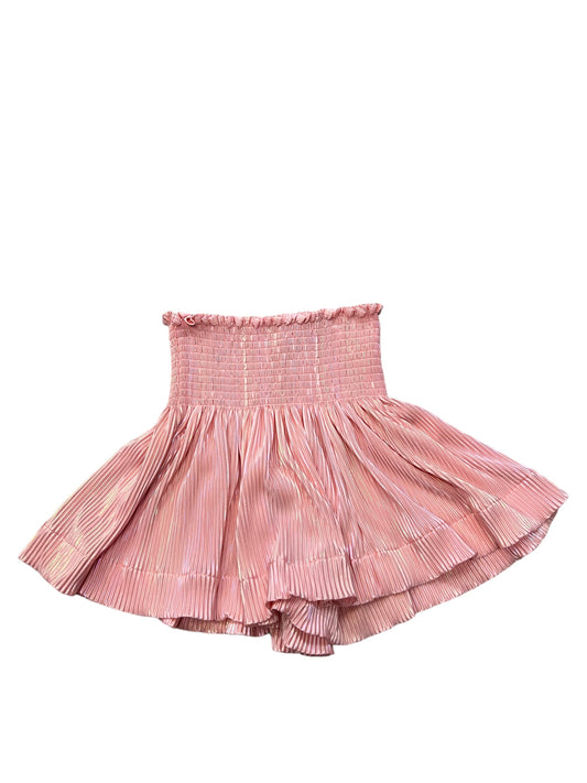 Pink queen of sparkle swing shorts
