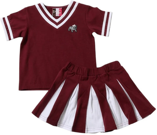 Dawgs pleated skort set