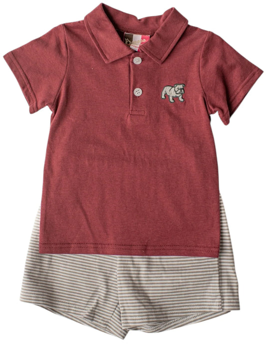 Dawgs boy short set