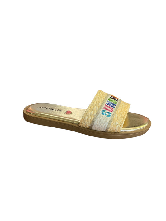 steve madden sunshine slides