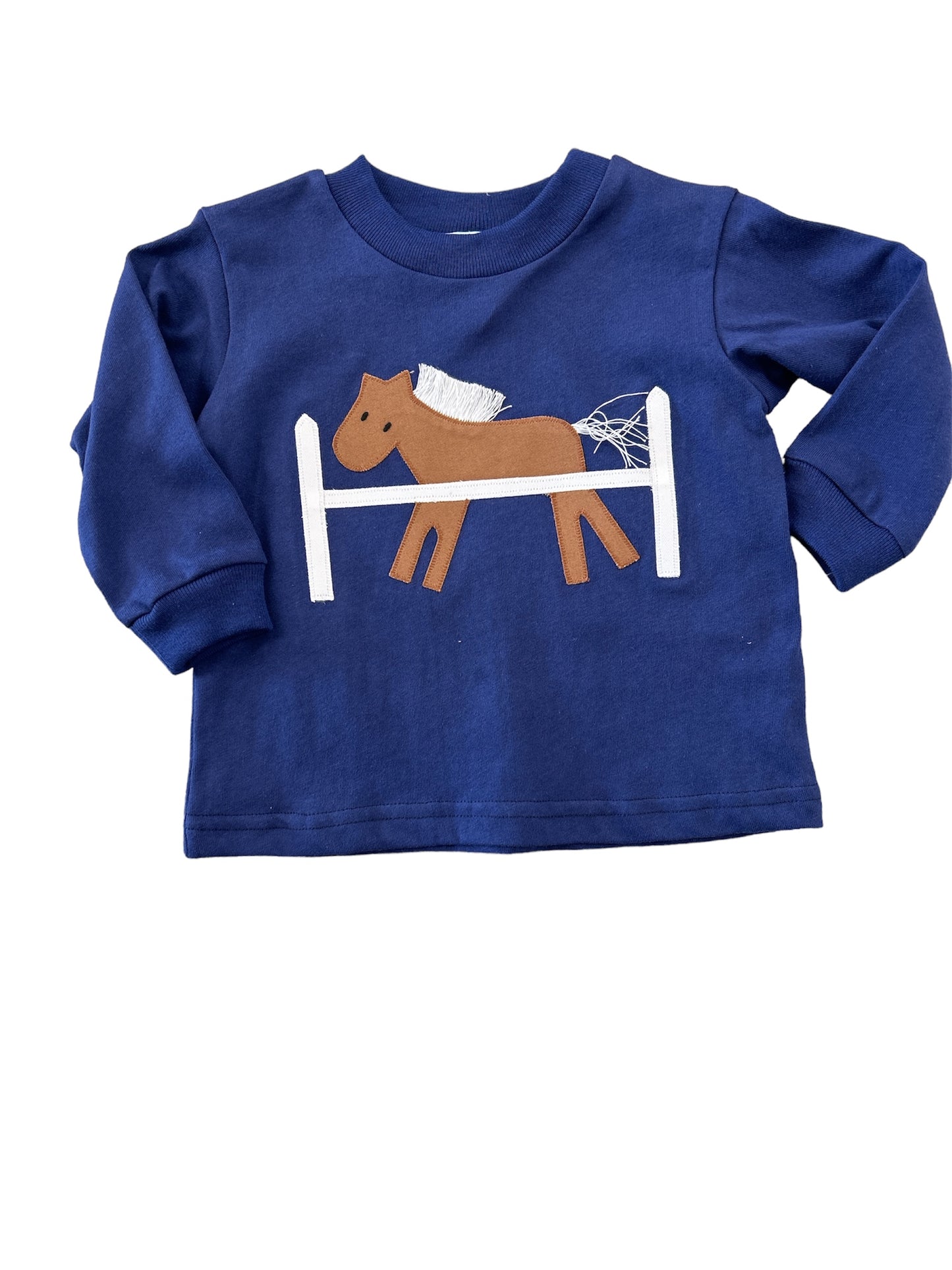 Long sleeve tee-horse