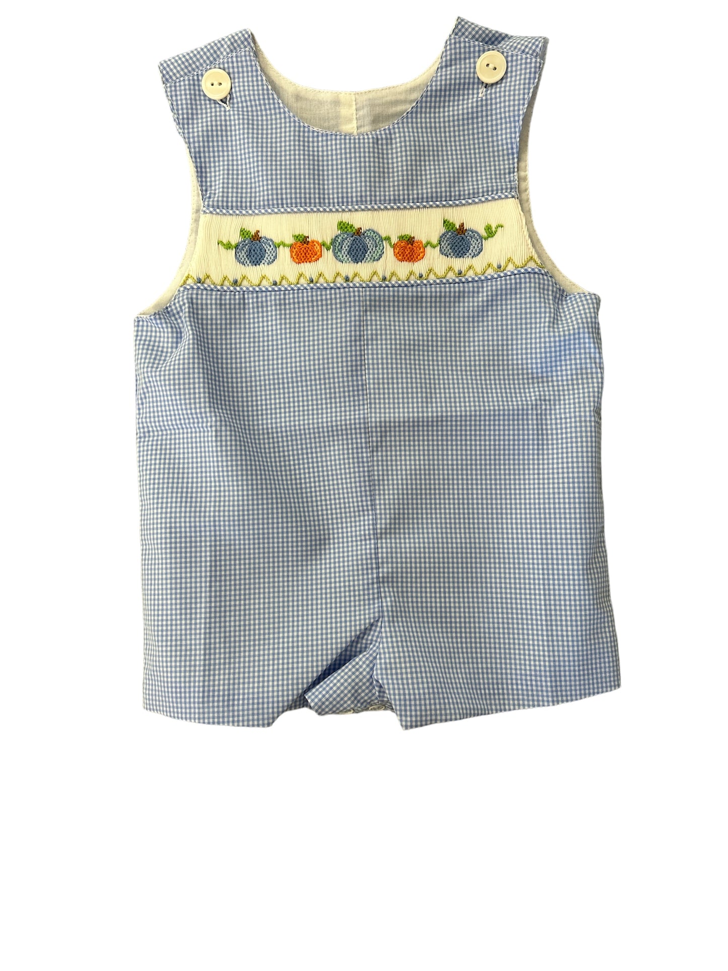 Blue pumpkin shortall