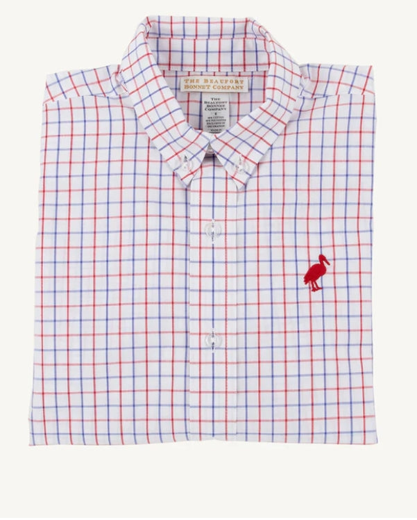 Lake Powell Plaid Dean's list shirt