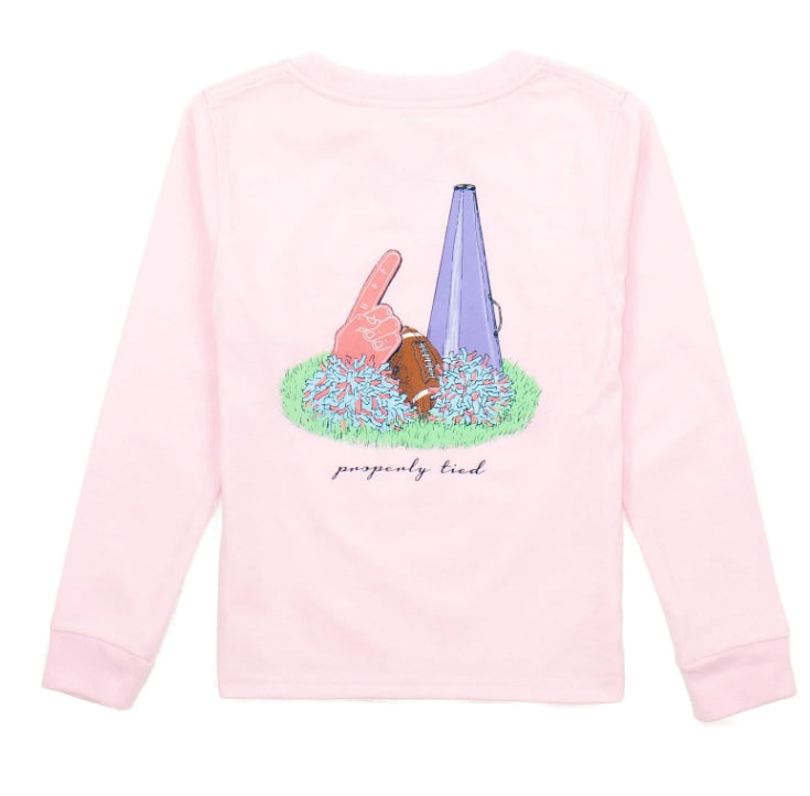Girls LS Home Team Tshirt