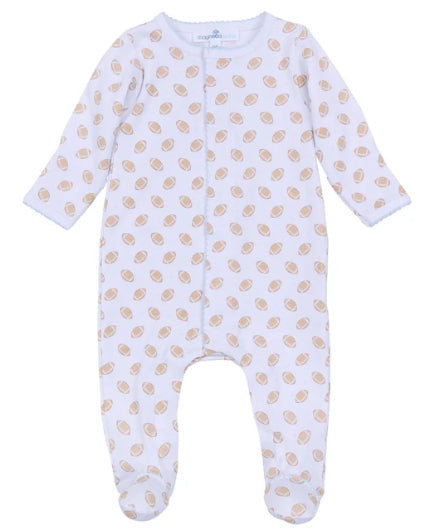 touchdown cutie print footie