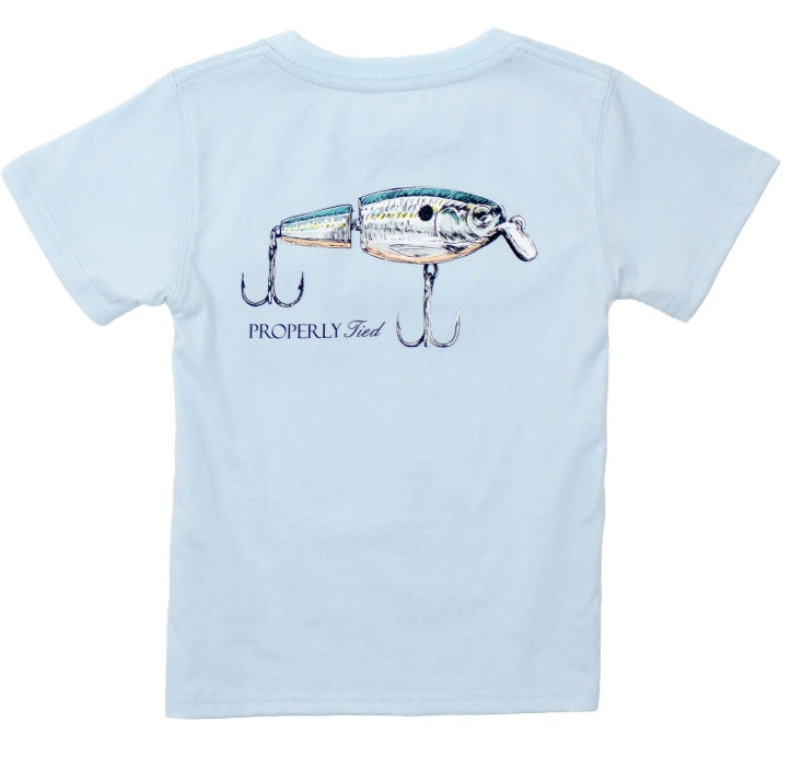 Boys swimbait ss periwinkle