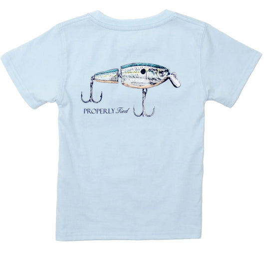 Boys swimbait ss periwinkle