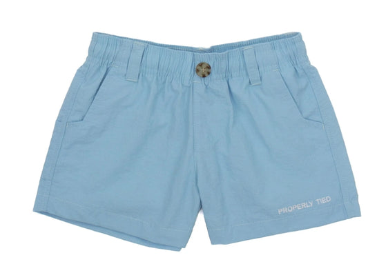 Boys mallard short aqua