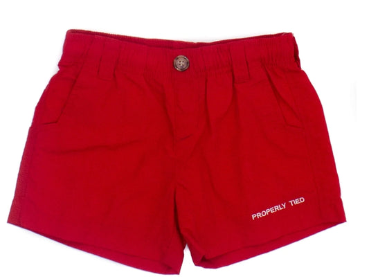 Boys mallard short red